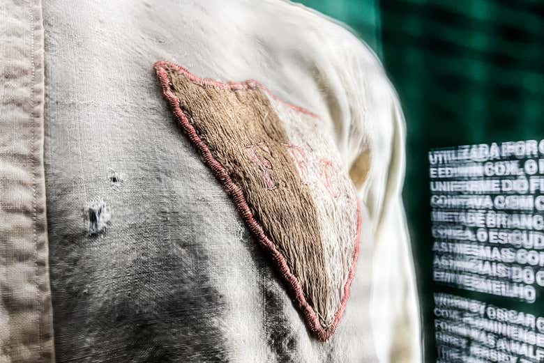 O escudo do Fluminense