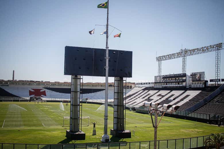 O estádio de São Januário