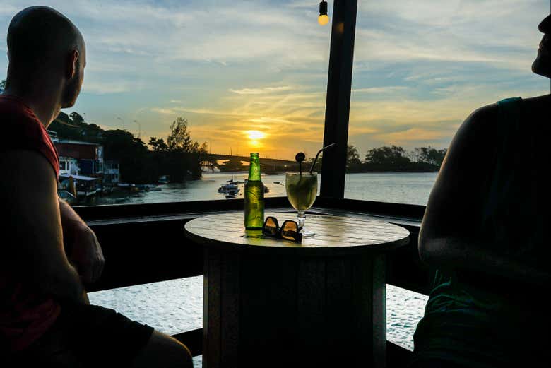 Descansando con unas vistas de ensueño