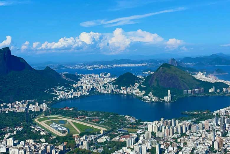 Vista a partir do restaurante do Mirante da Rocinha
