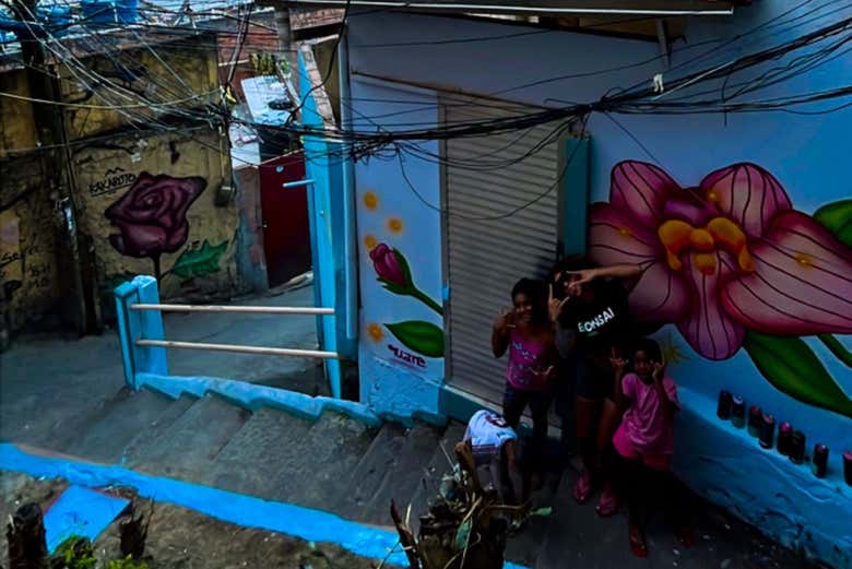 Rencontrez les habitants de la favela