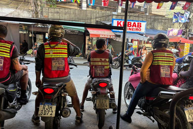 Feel the adrenaline of a moto-taxi ride