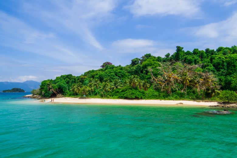 Îlot paradisiaque de Cataguases avec sa végétation préservée