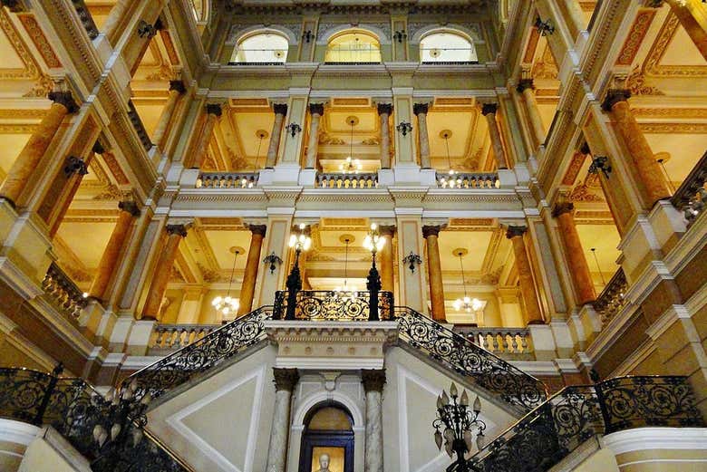 interior Brazil national library