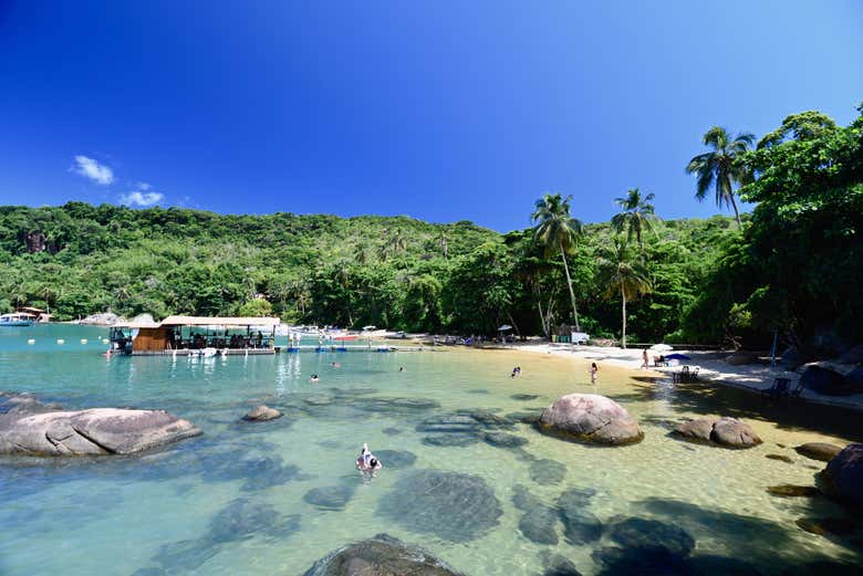 La playa de Ilha Grande