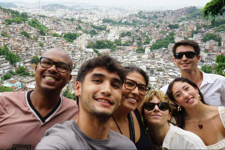 Momento selfie durante il tour!