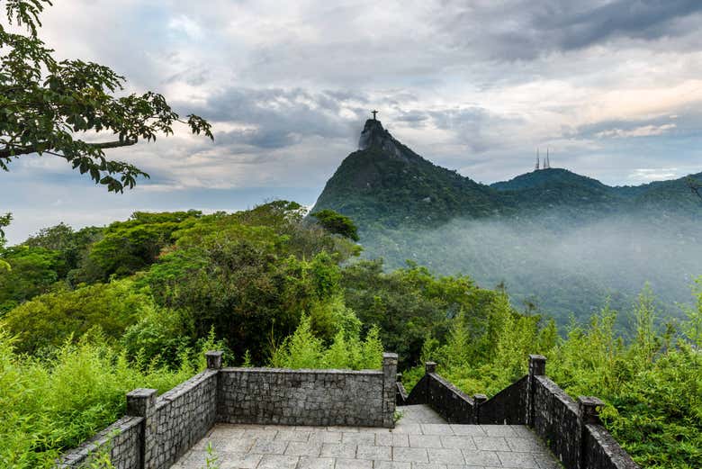 Un belvedere del Parco Nazionale della Tijuca