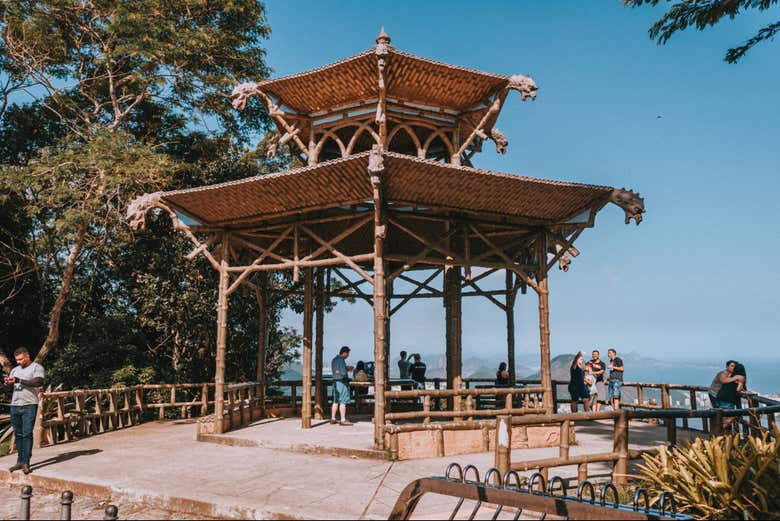 O icônico mirante da Vista Chinesa