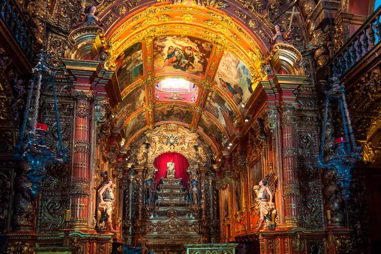Interior do Mosteiro de São Bento