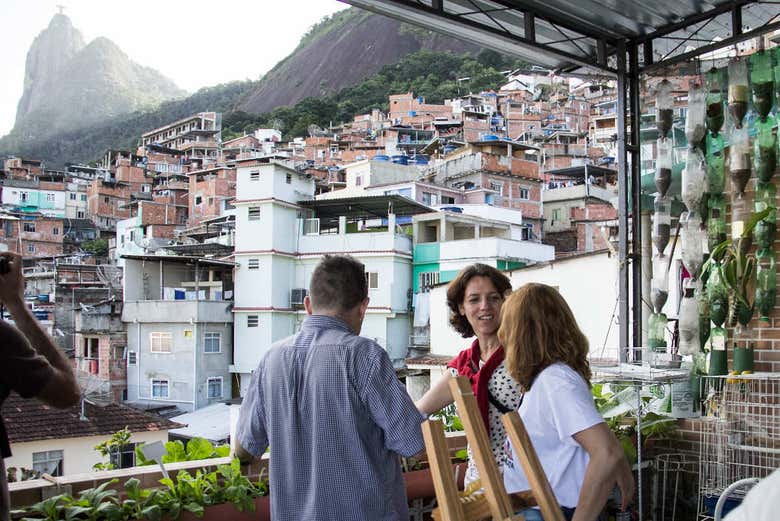 La favela Santa Marta, à Rio de Janeiro
