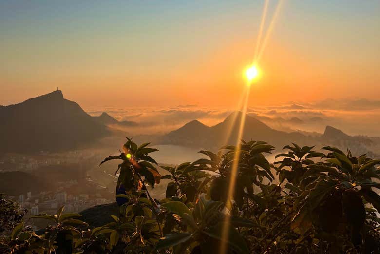 Il panorama dal Morro Dois Irmãos 
