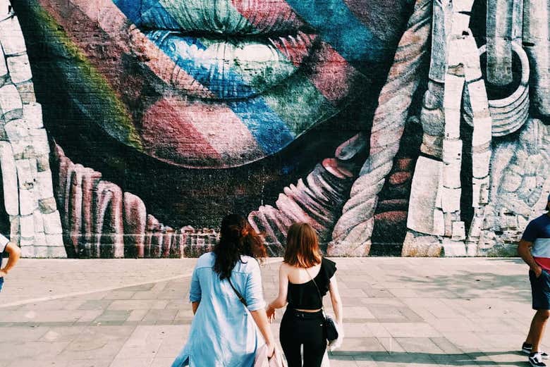 Mural en Río de Janeiro