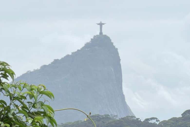 El Cristo Redentor desde la Pedra Bonita