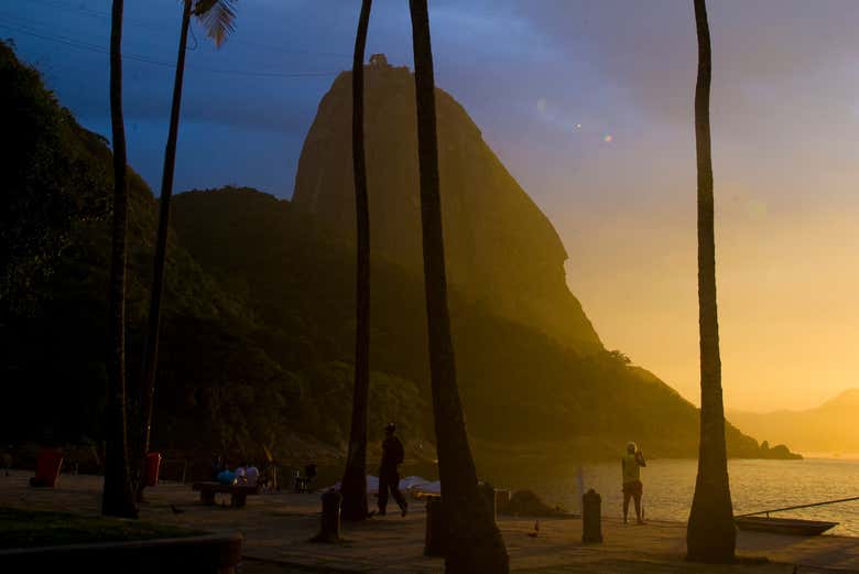 Pan de Azúcar al atardecer