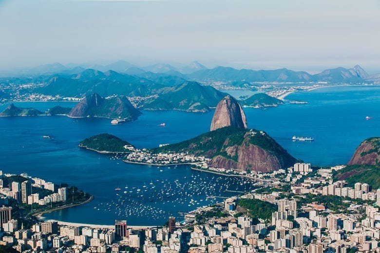 Rio de Janeiro et le mont du Pain de Sucre