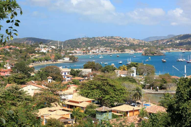 Check out the impressive views of Buzios' coastal villages