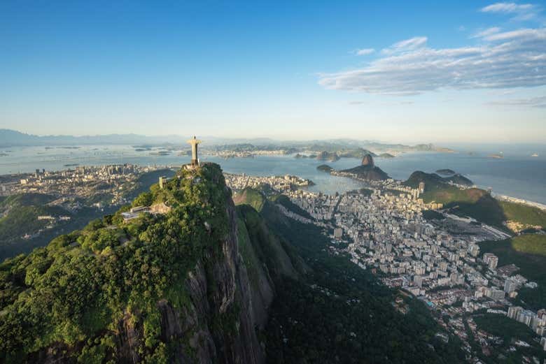 Panorâmica do Rio de Janeiro visto das alturas