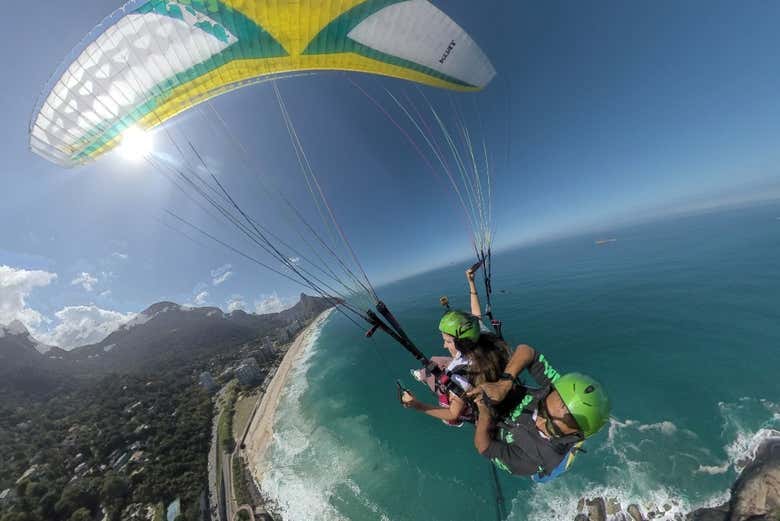 Admirando vistas incríveis