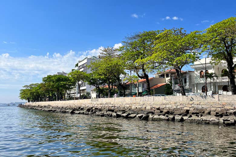We'll set sail from Mureta da Urca pier