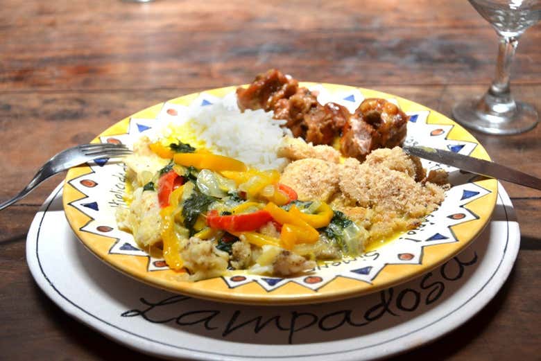 Degustando la moqueca