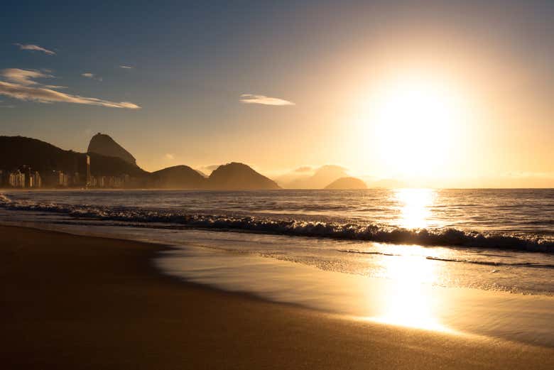 Um amanhecer incrível!