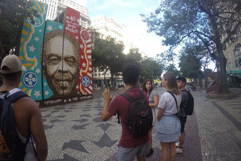 Parte del recorrido del tour