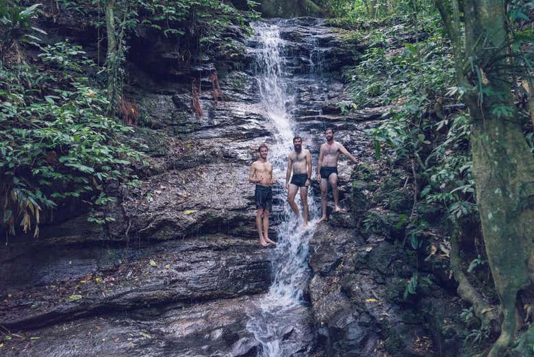 Cascada en la selva