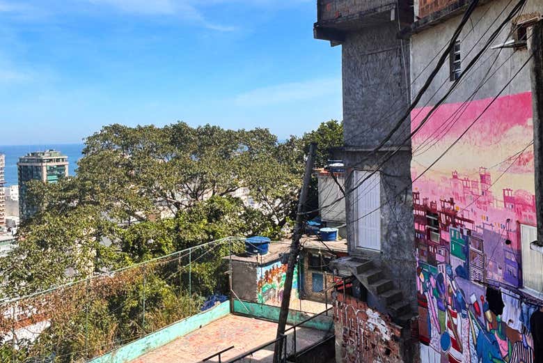 Rincones de la favela Pavão-Pavãozinho y Cantagalo