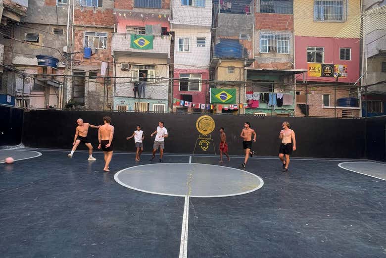 Jugaremos en la cancha real del FIFA Street