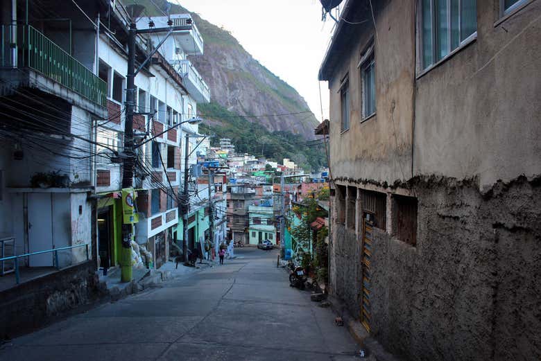 Baladez-vous dans les ruelles du quartier de Vidigal