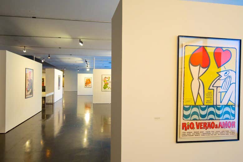 Una de las salas de exposición del museo