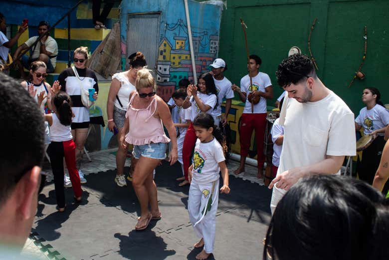 Vous vivrez un moment unique dans une école de samba !