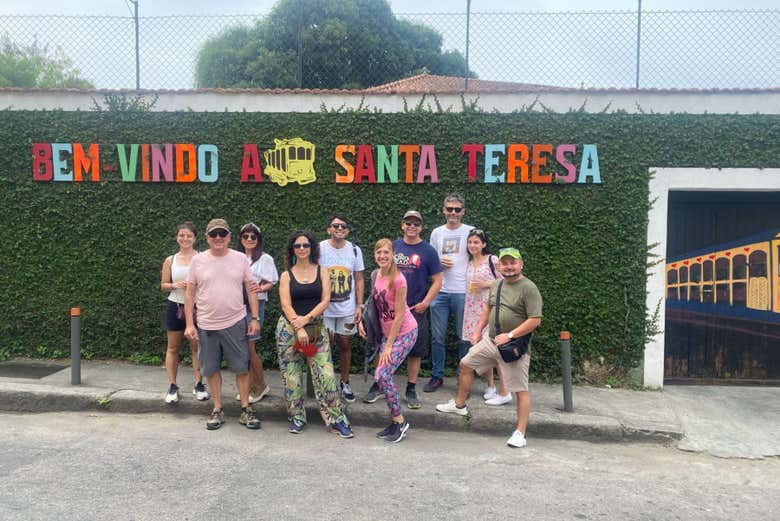Disfrutando del tour