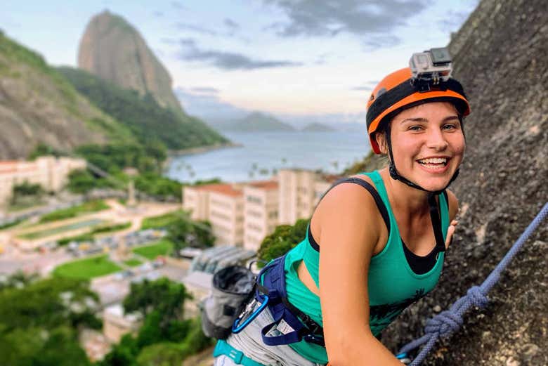 Climbing Morro da Babilônia