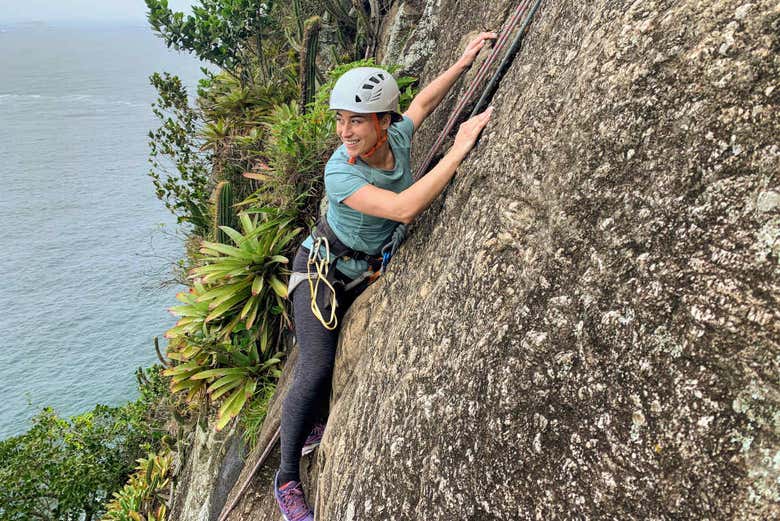 Escalando o Pão de Açúcar