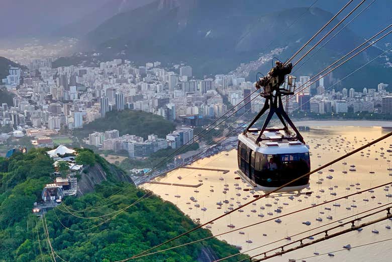 Subiremos en teleférico al Pan de Azúcar de Río de Janeiro
