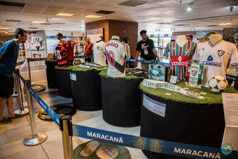 Loja de presentes do estádio