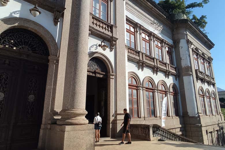 Entrada do Museu de Ciências da Terra