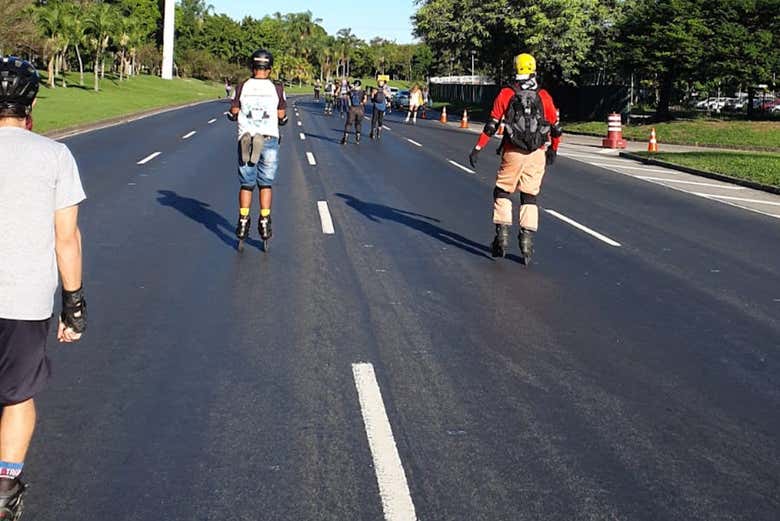 Skating in Rio de Janeiro