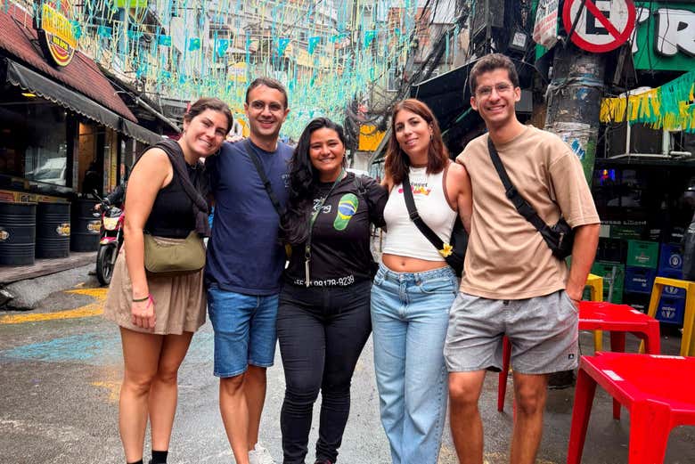 Explorando las calles de Rocinha