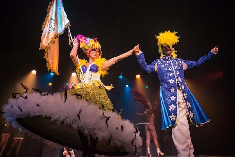 Los artistas bailarán música tradicional brasileña
