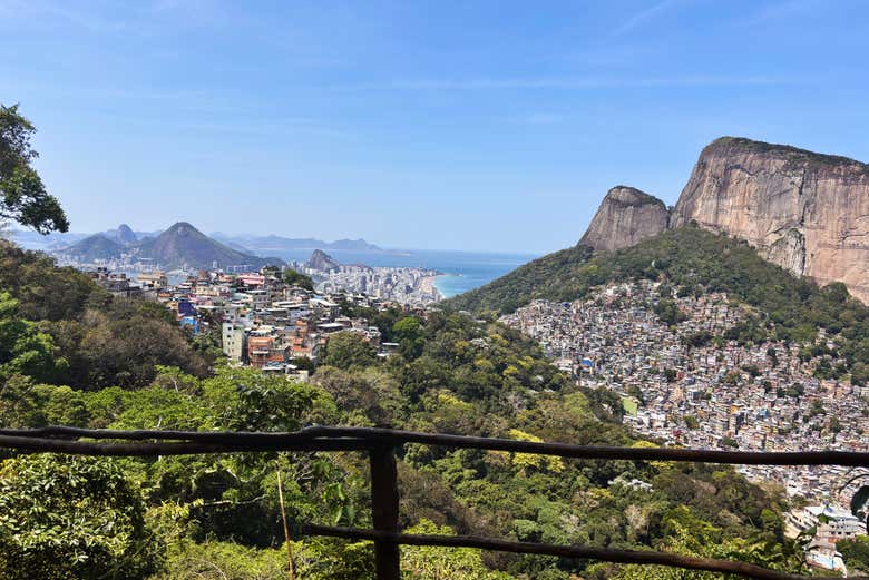 Vistas desde el Sítio dos Macacos