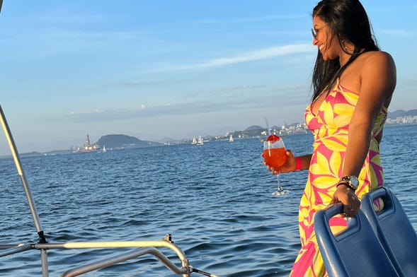 Paseo en barco por la bahía de Guanabara