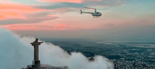 Paseo en helicóptero por el Cristo Redentor