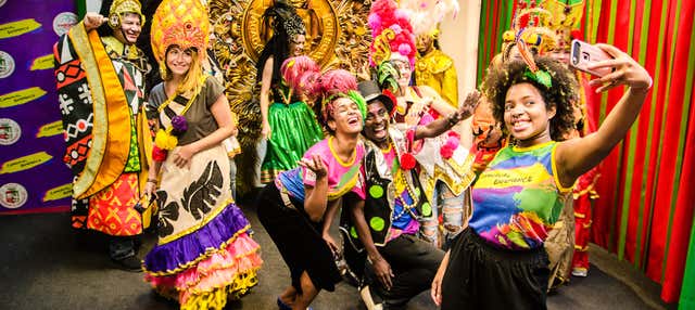 Visite des coulisses du carnaval de Rio