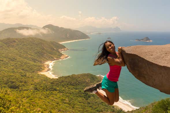 Trilha pela Pedra do Telégrafo