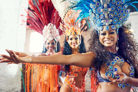 Samba School Rehearsal Visit in Rio de Janeiro 