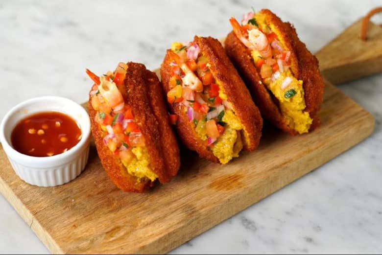 Um Acarajé da Dinha