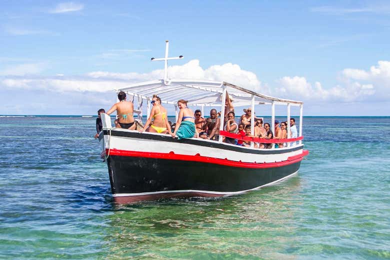 Barco em Morro de São Paulo