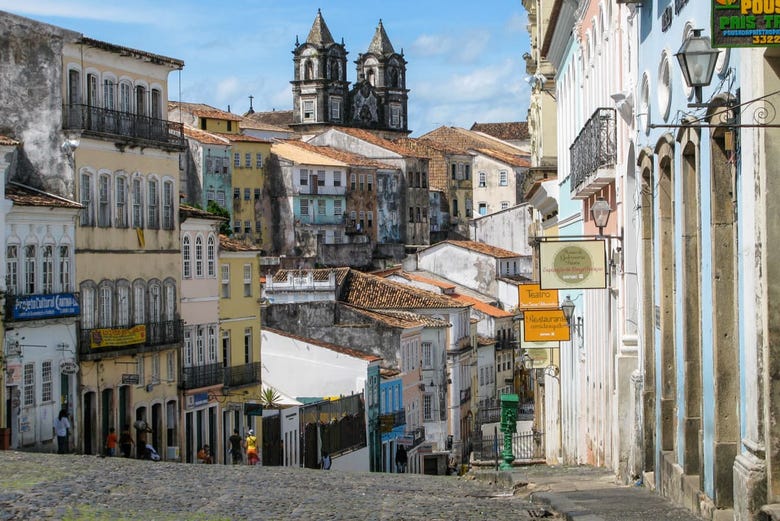Le centre historique de Salvador de Bahia